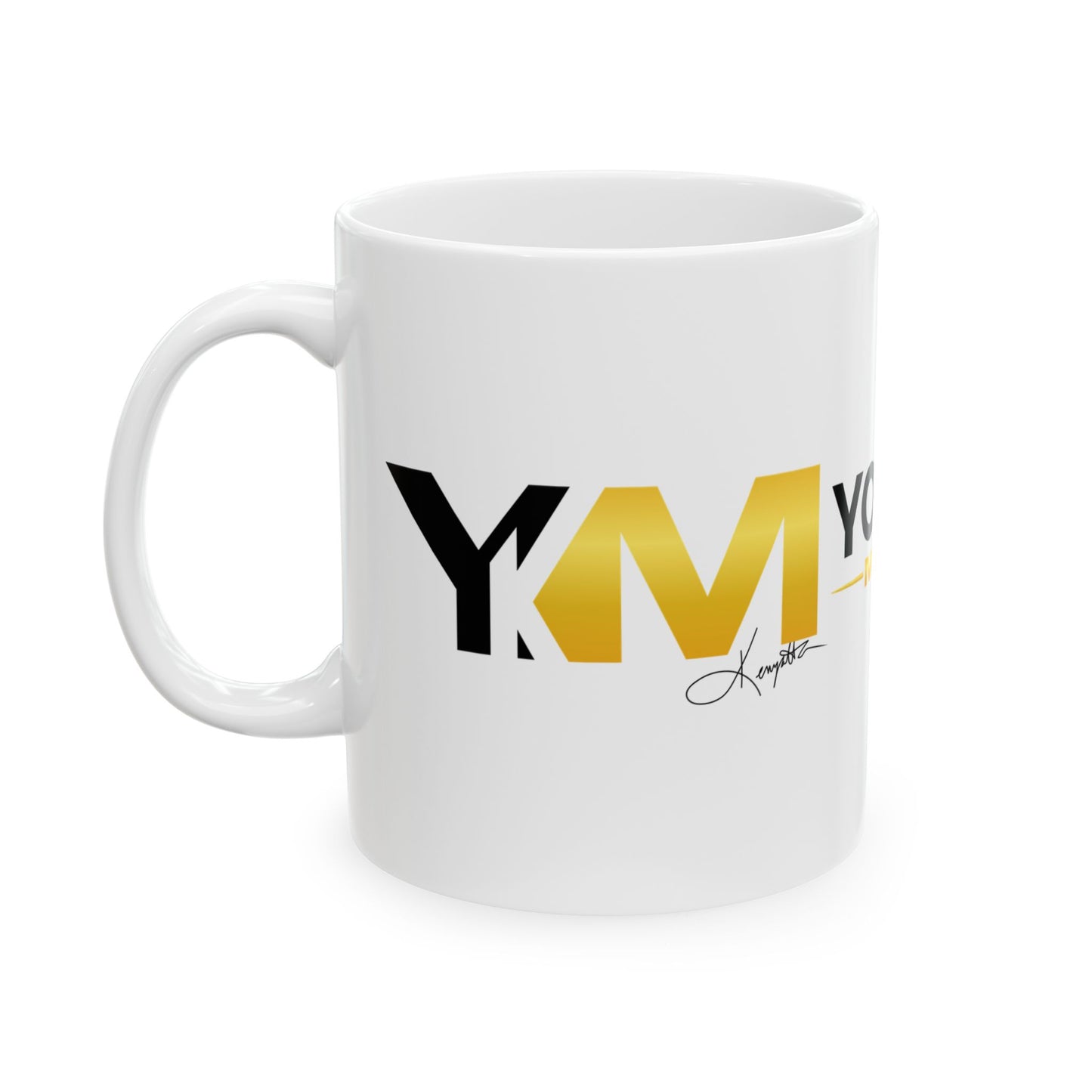 YM Gold No Photo Ceramic Mug 11oz