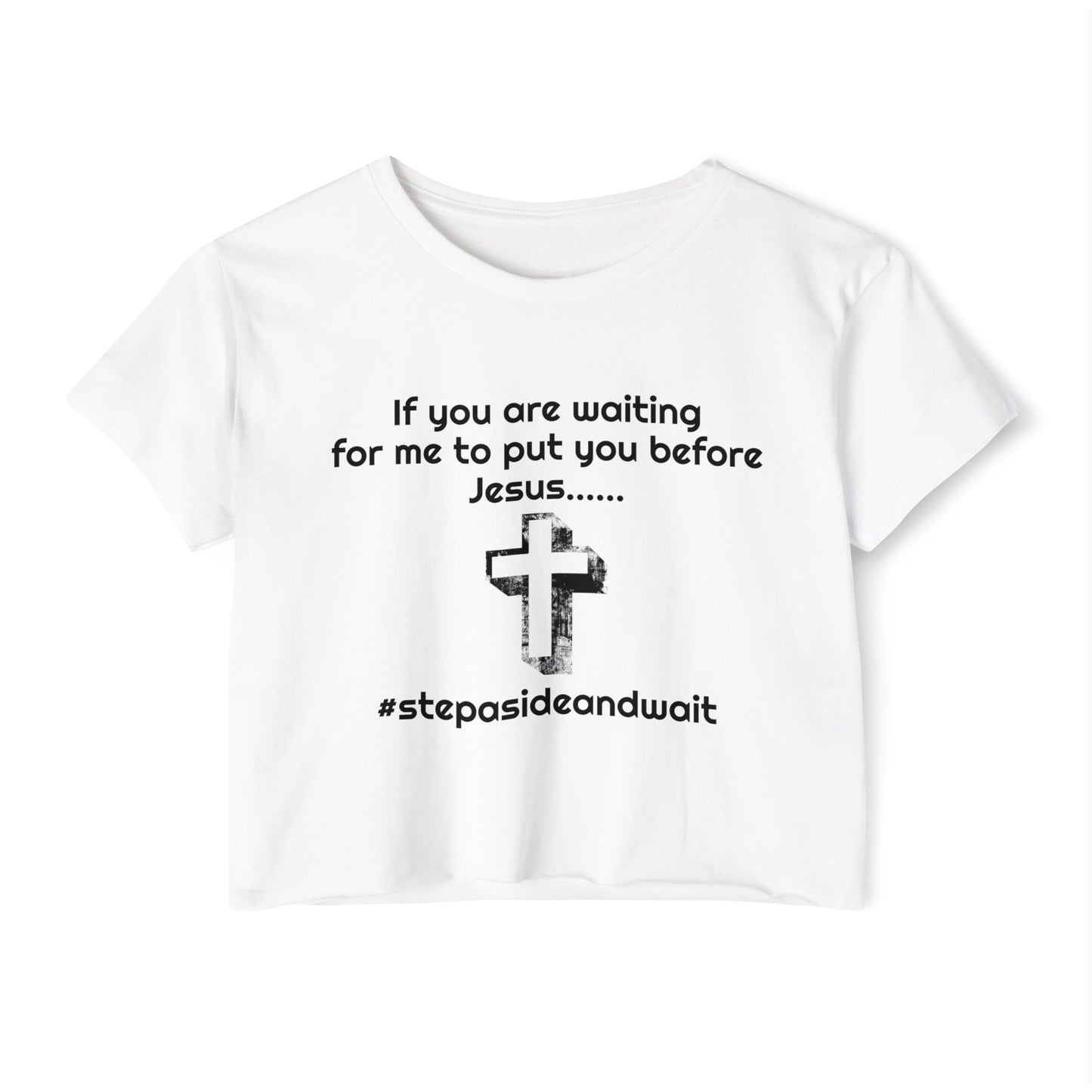 Women’s You Before Jesus Crop Top