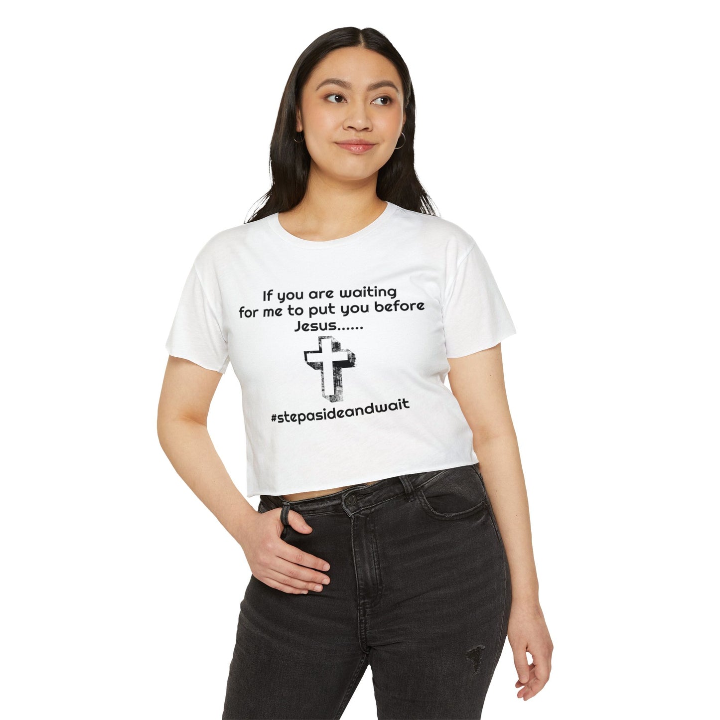 Women’s You Before Jesus Crop Top