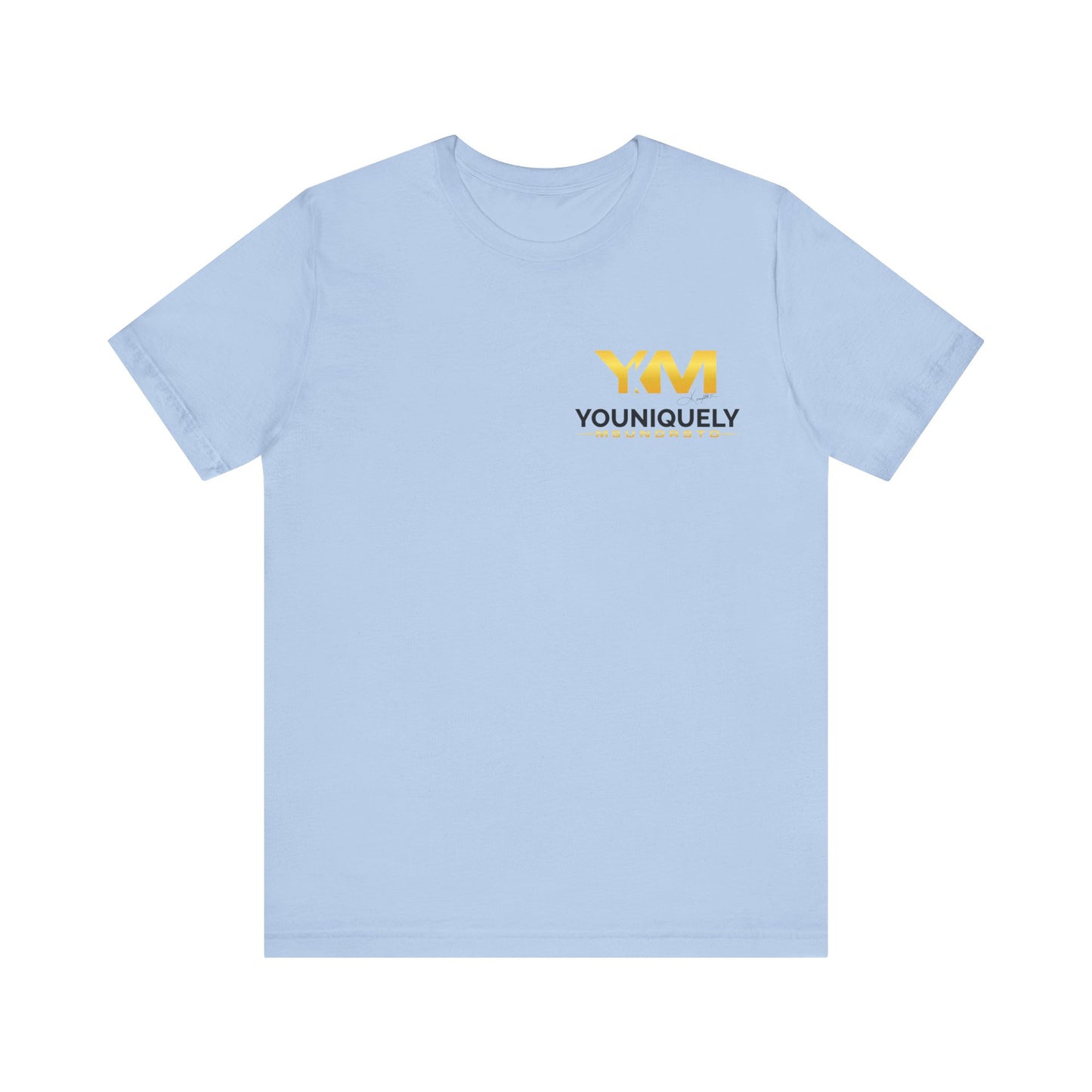 Yellow God's Power Unisex Jersey Short Sleeve Tee