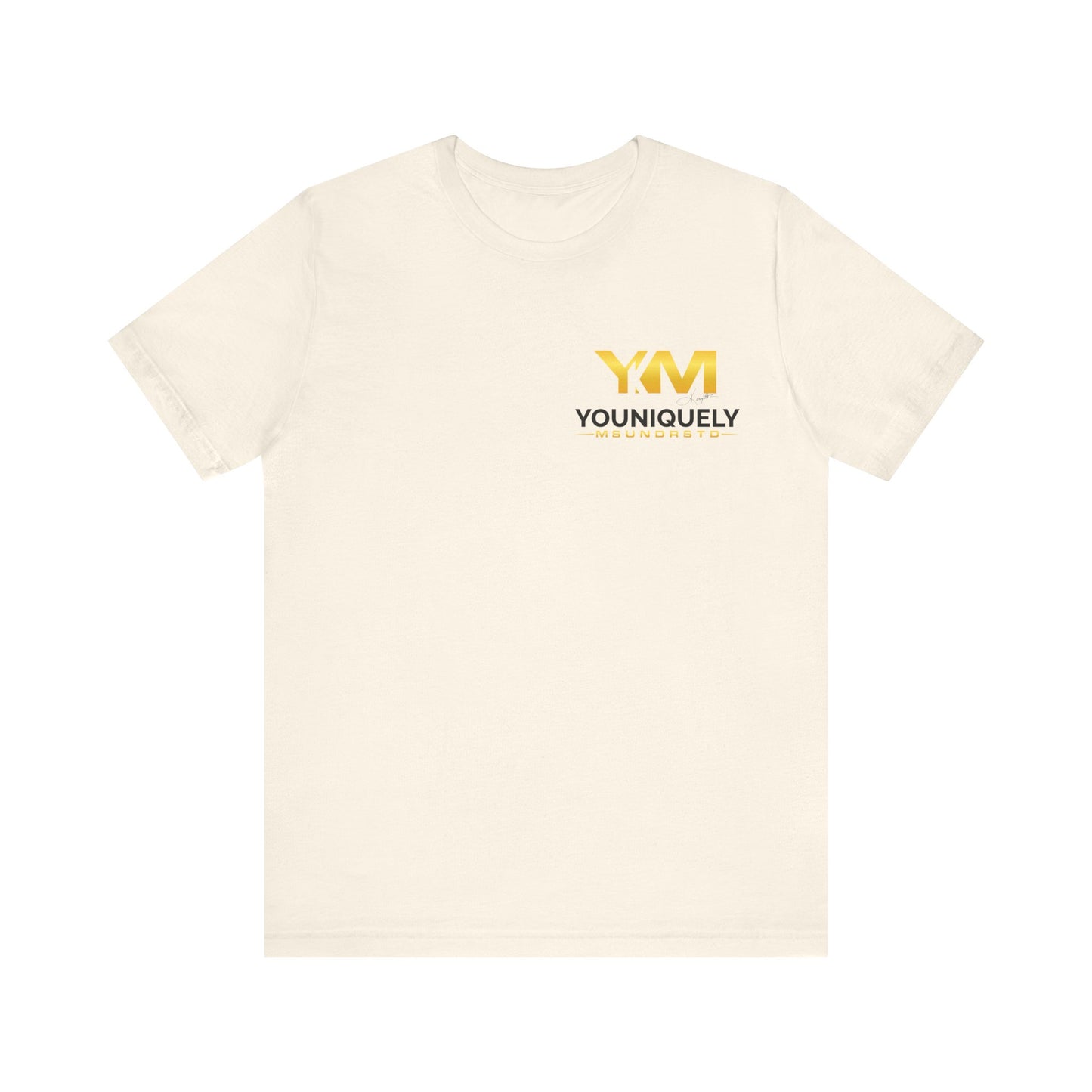 Yellow God's Power Unisex Jersey Short Sleeve Tee
