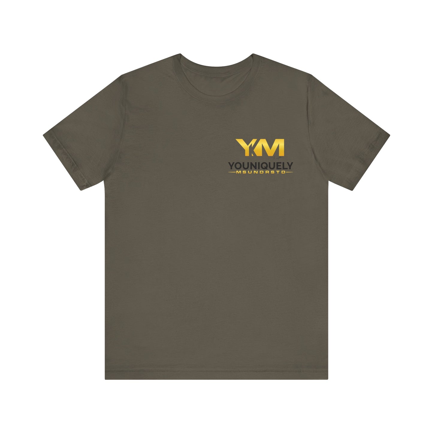 Yellow God's Power Unisex Jersey Short Sleeve Tee