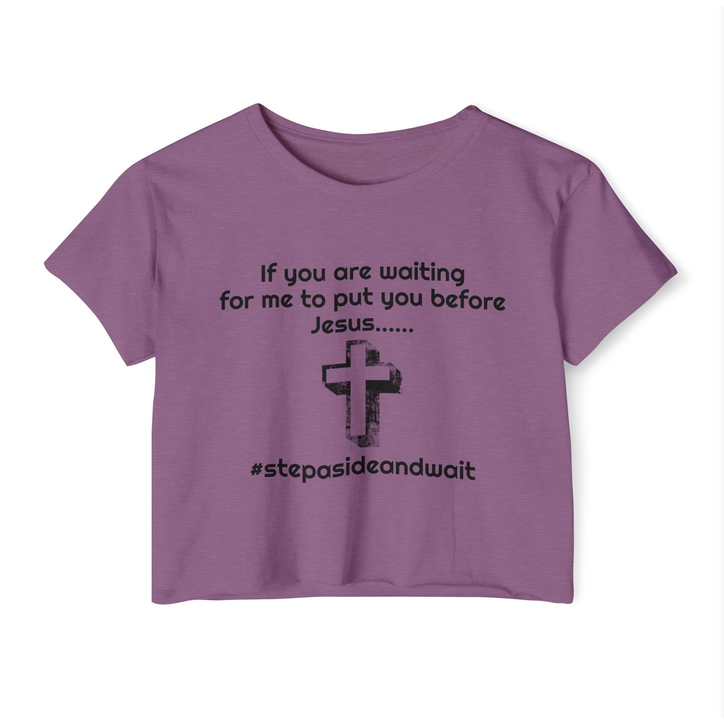 Women’s You Before Jesus Crop Top