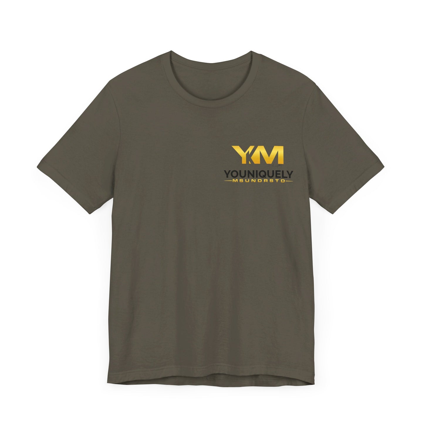 Yellow God's Power Unisex Jersey Short Sleeve Tee