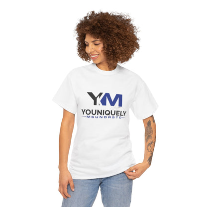 Blue Black YM Logo Unisex Tee