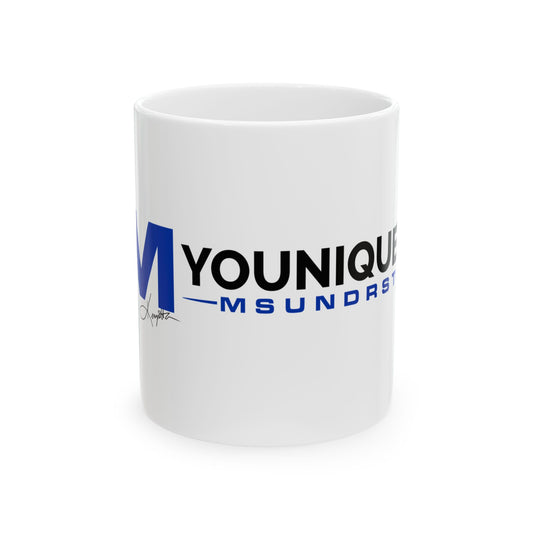 YM Black/Blue No Photo Ceramic Mug 11oz