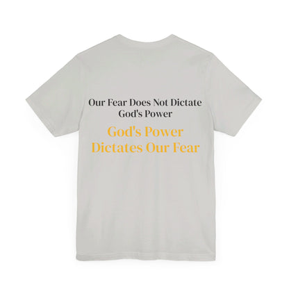 Yellow God's Power Unisex Jersey Short Sleeve Tee