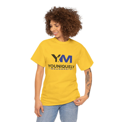 Blue Black YM Logo Unisex Tee