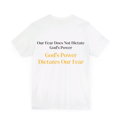 Yellow God's Power Unisex Jersey Short Sleeve Tee