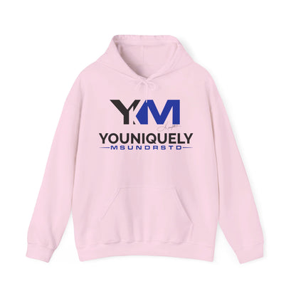 Blue Black YM Logo Sanctification Unisex Hoodie