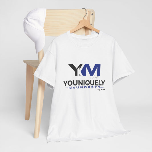 Blue Black YM Logo Unisex Tee