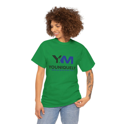 Blue Black YM Logo Unisex Tee