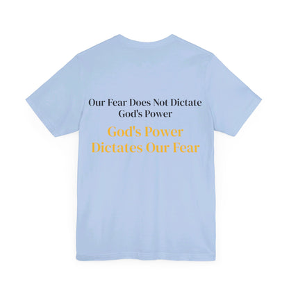 Yellow God's Power Unisex Jersey Short Sleeve Tee