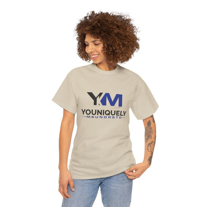 Blue Black YM Logo Unisex Tee