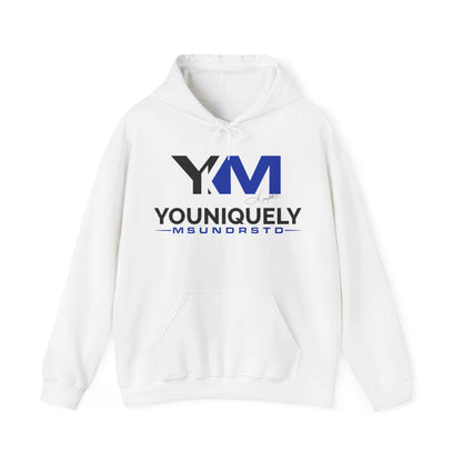 Blue Black YM Logo Sanctification Unisex Hoodie