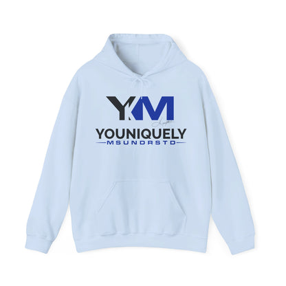 Blue Black YM Logo Sanctification Unisex Hoodie