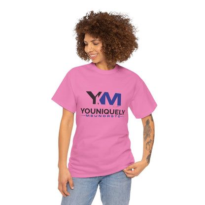 Blue Black YM Logo Unisex Tee