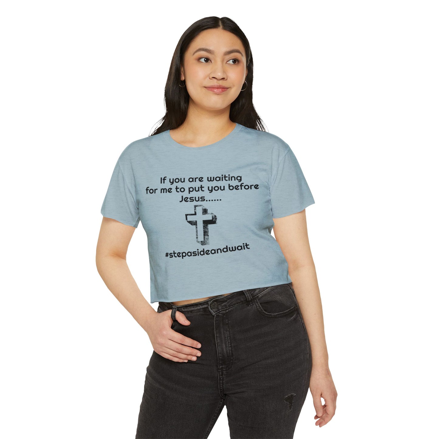 Women’s You Before Jesus Crop Top