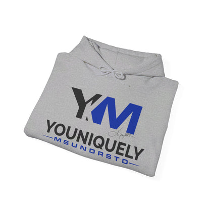 Blue Black YM Logo Sanctification Unisex Hoodie