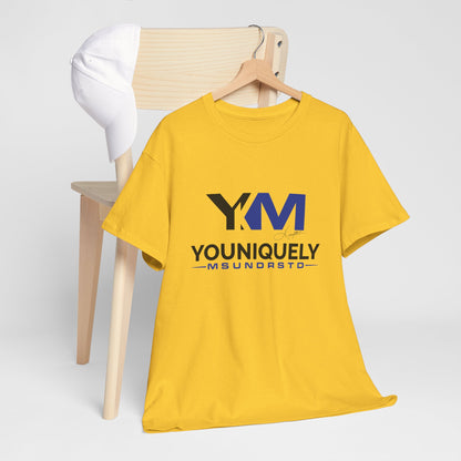 Blue Black YM Logo Unisex Tee