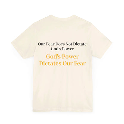 Yellow God's Power Unisex Jersey Short Sleeve Tee