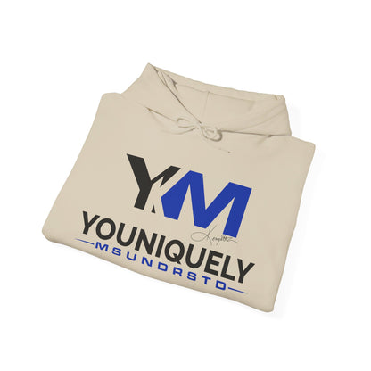 Blue Black YM Logo Sanctification Unisex Hoodie