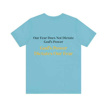 Yellow God's Power Unisex Jersey Short Sleeve Tee