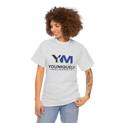 Blue Black YM Logo Unisex Tee