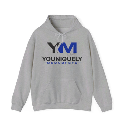 Blue Black YM Logo Sanctification Unisex Hoodie