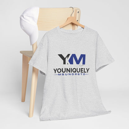 Blue Black YM Logo Unisex Tee