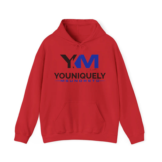 Blue Black YM Logo Sanctification Unisex Hoodie