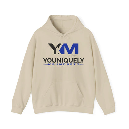 Blue Black YM Logo Sanctification Unisex Hoodie