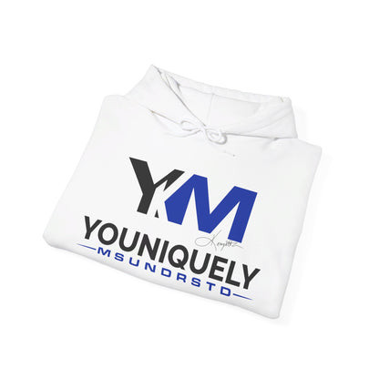 Blue Black YM Logo Sanctification Unisex Hoodie